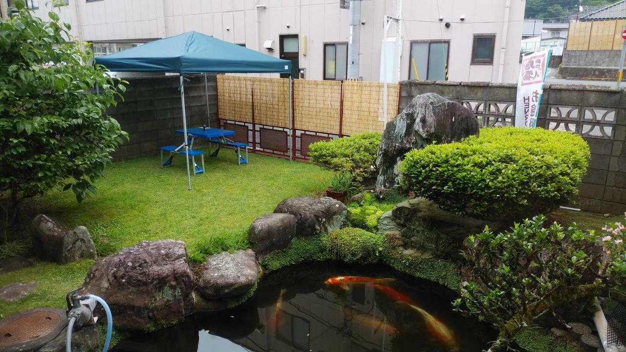 Walking Pilgrimage Hotel Tokiwa Ryokan Ozu  Eksteriør billede